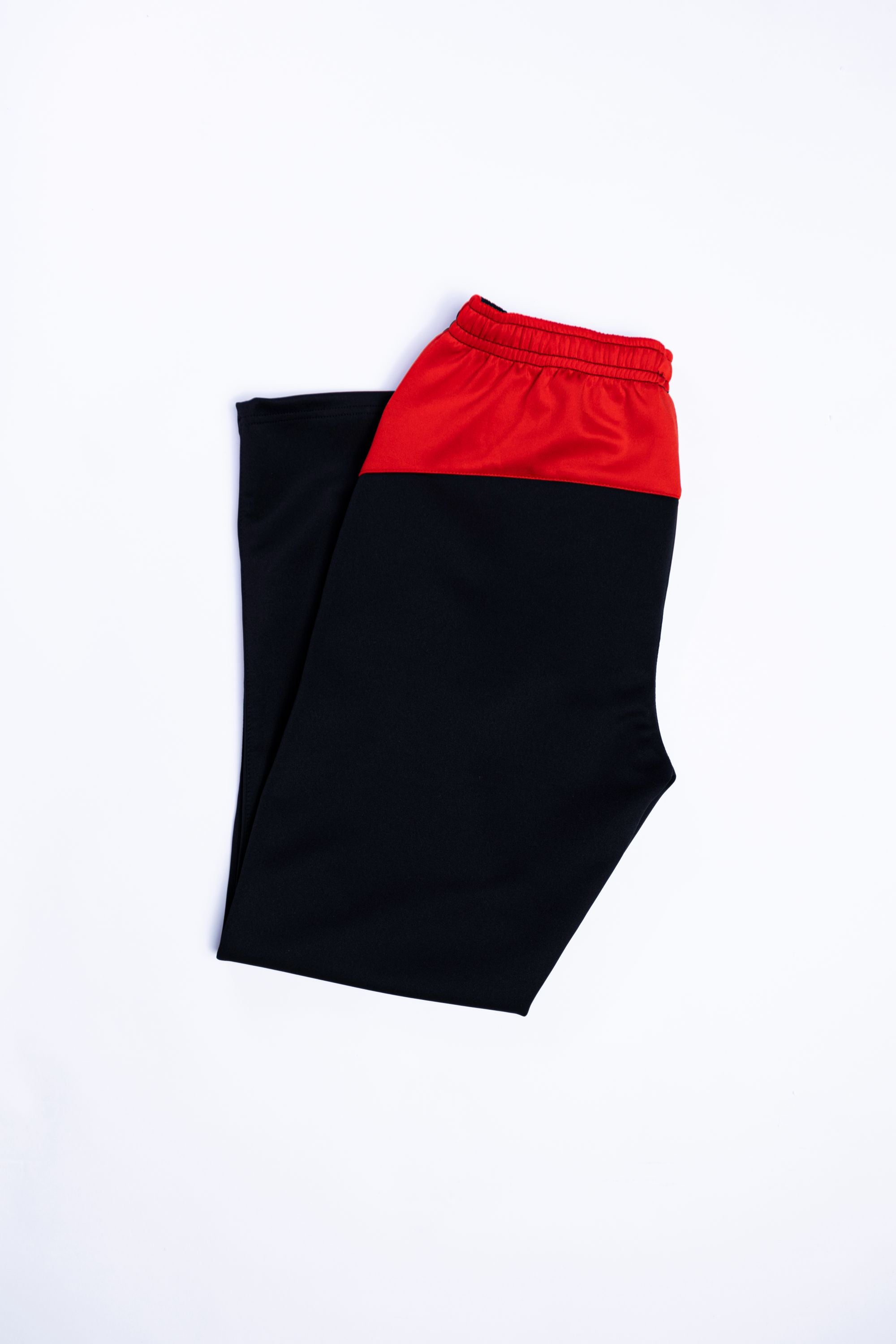 MEN TROUSER BLACK AND RED COLOUR