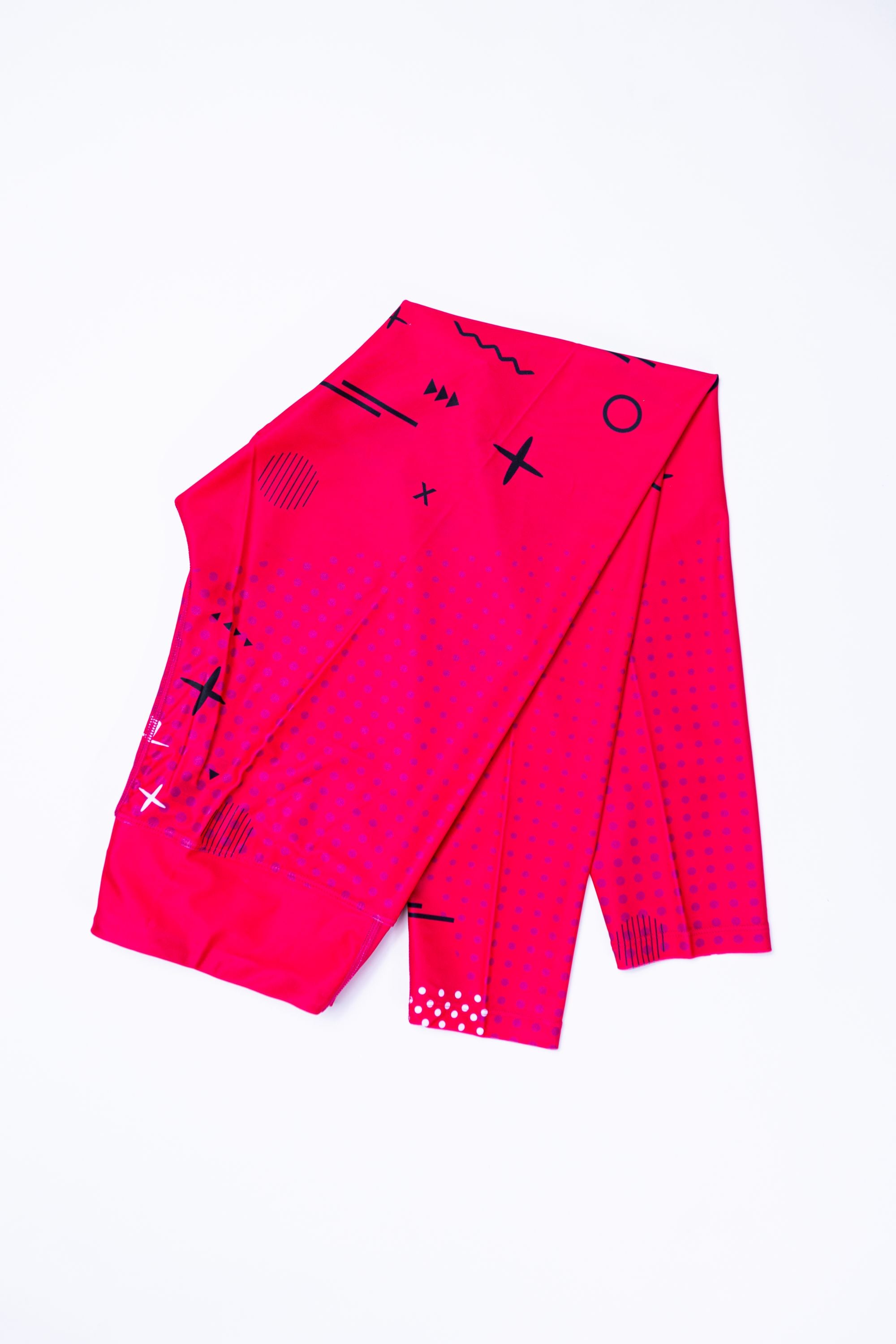 WOMEN LEGGING  PINK AND BLACK COLOUR SUBLIMATED