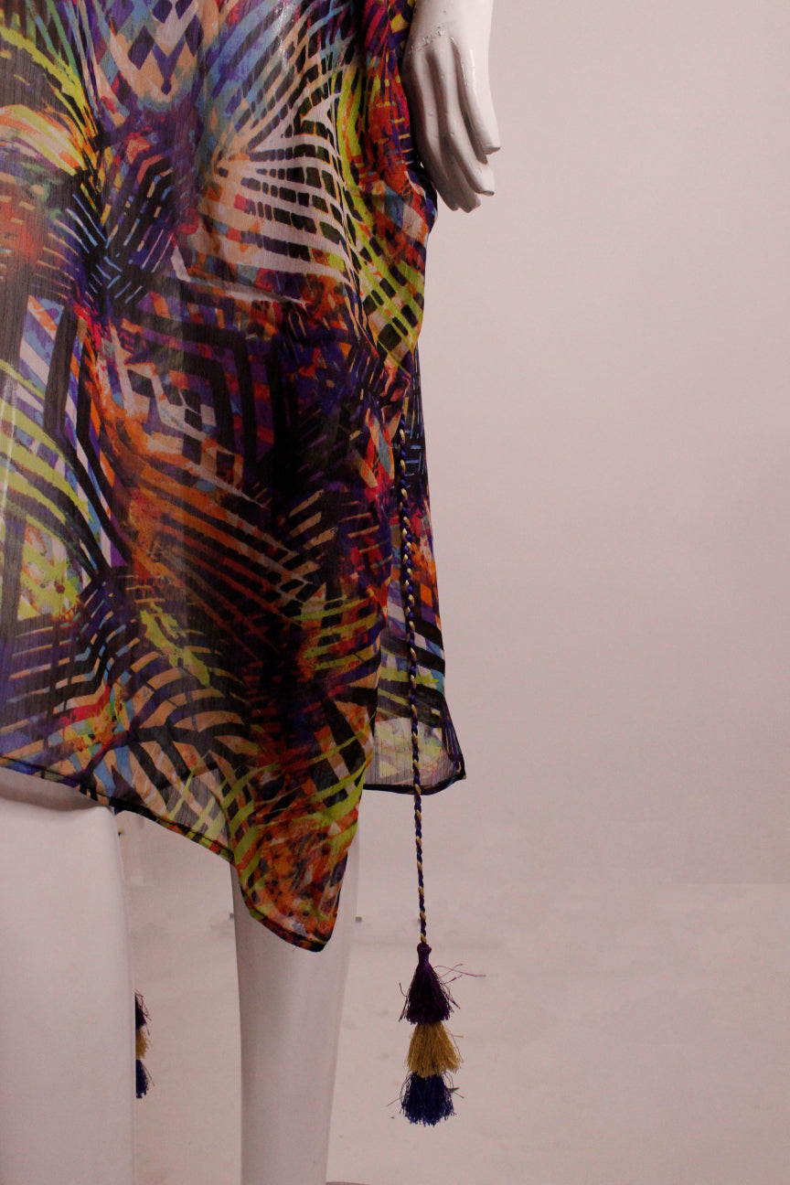 Abstract  - Swim Wear Cover Up