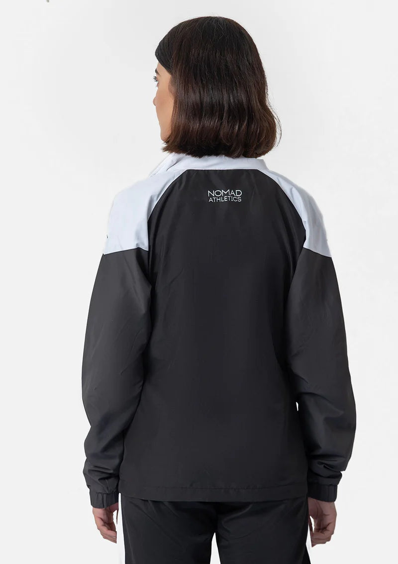 Women Black Super Soft Track Suit Jacket
